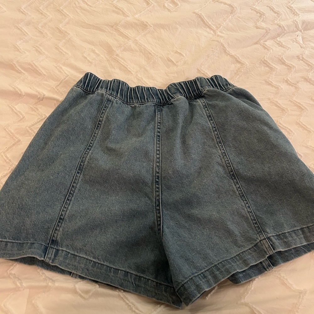 Madewell high waisted denim shorts